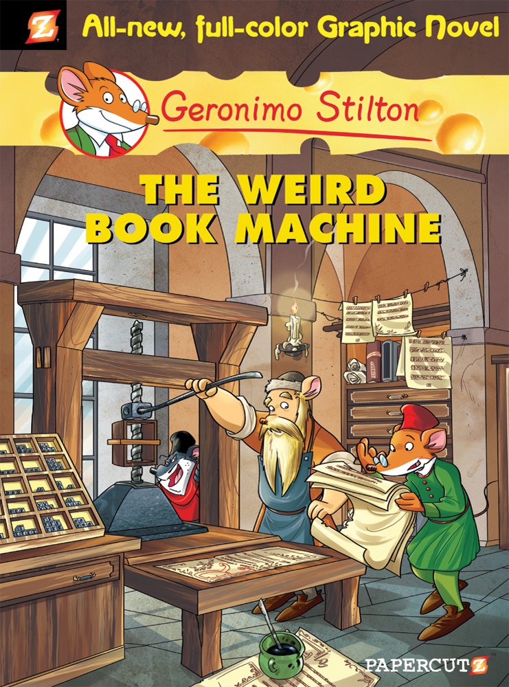 cover of Geronimo Stilton: The Weird Book Machine
