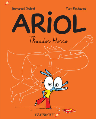 orange book cover of Ariol: Thunder Horse