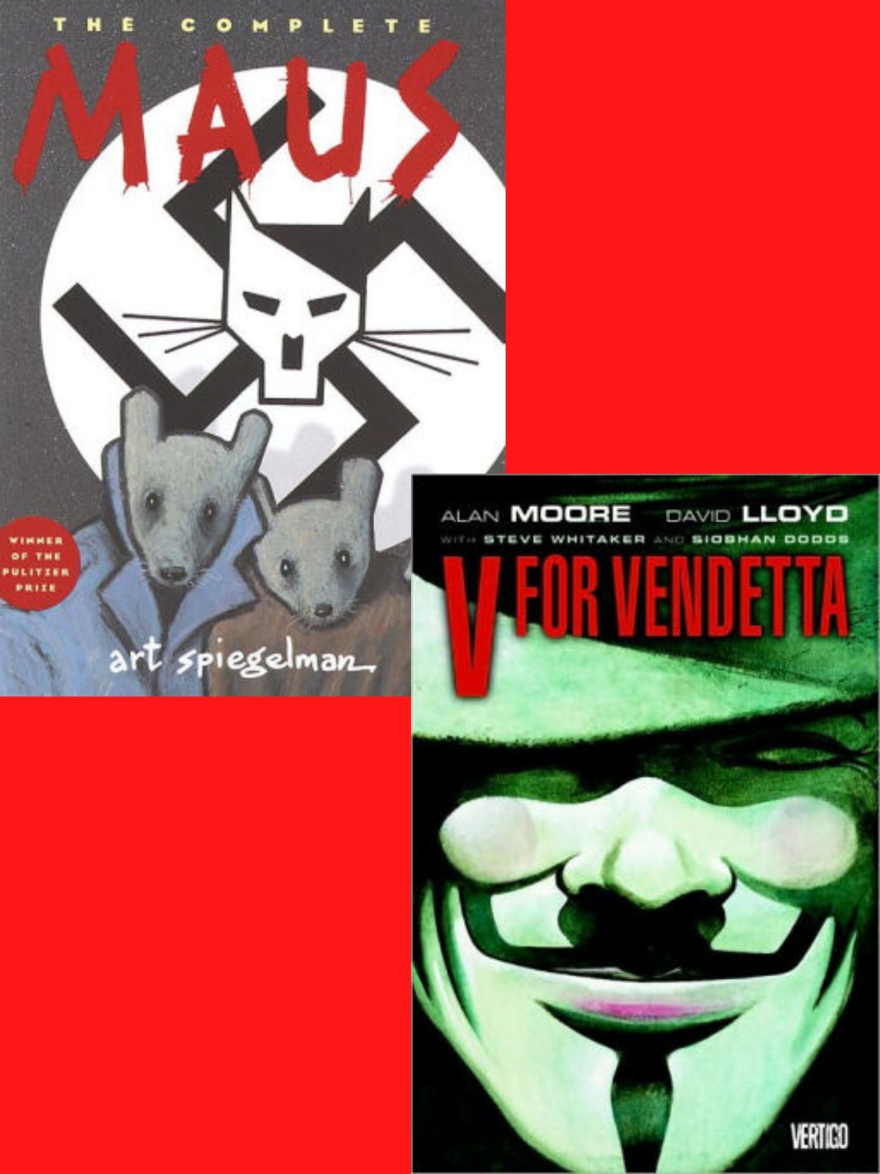 mice and person in guy fawkes mask
