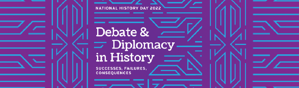 NHD logo purple Debate and Diplomacy in History