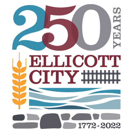 Ellicott City 250 Celebration Logo