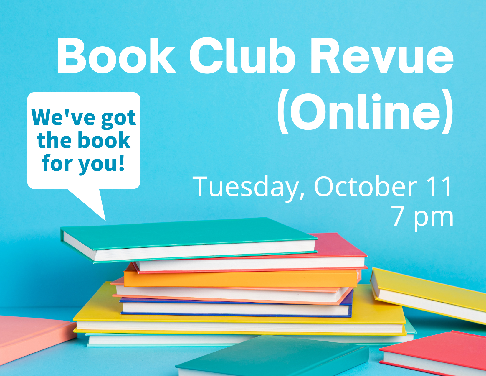 Book Club Revue Online Logo