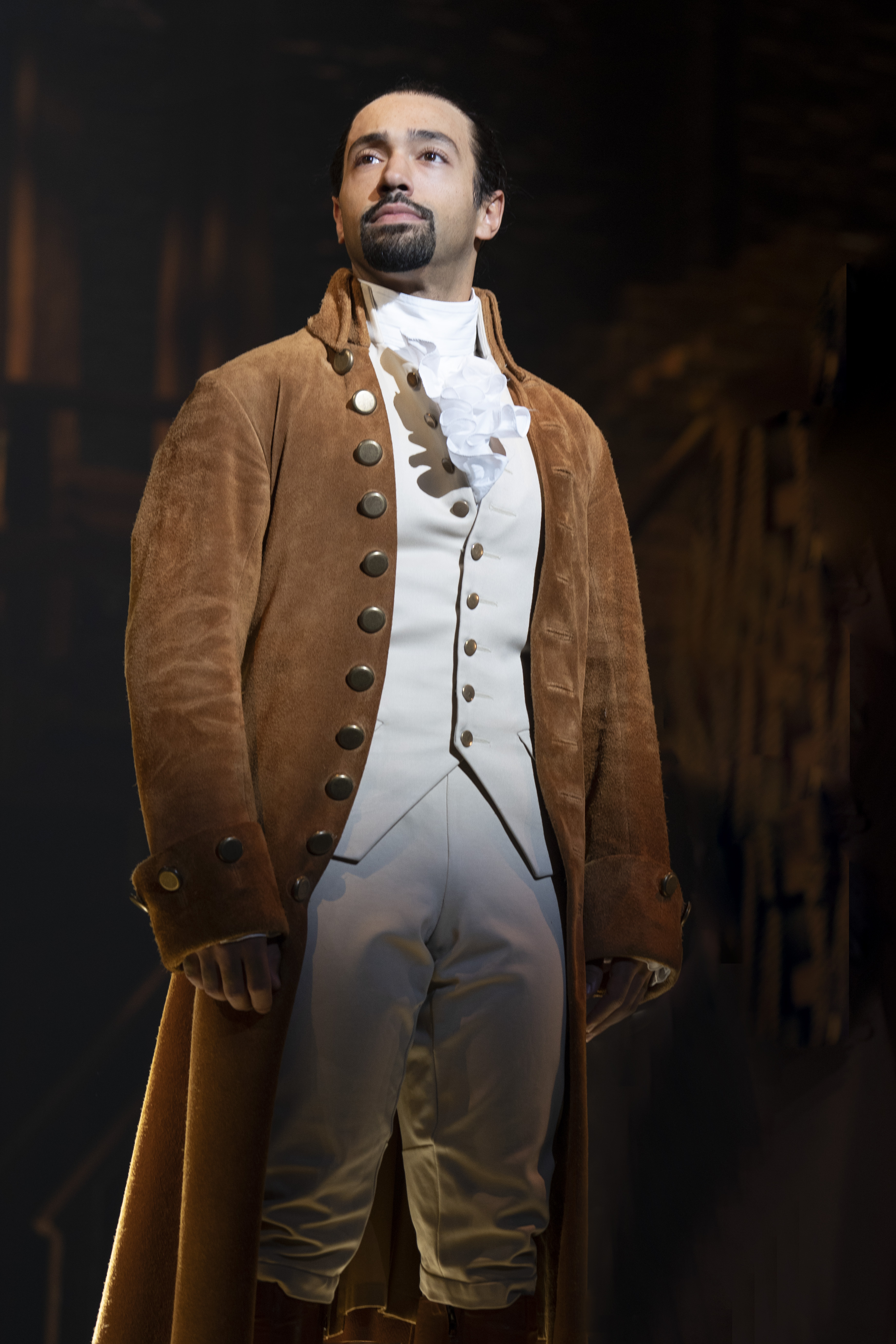 Photo of Pierre Jean Gonzalez in the role of Alexander Hamilton. (c) Joan Marcus