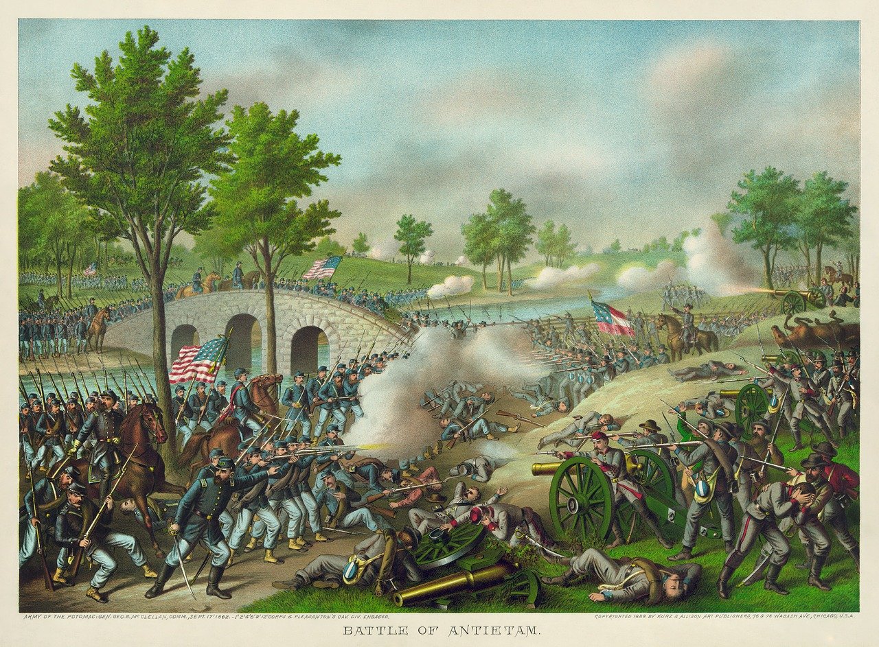 Image of the Battle of Antietam