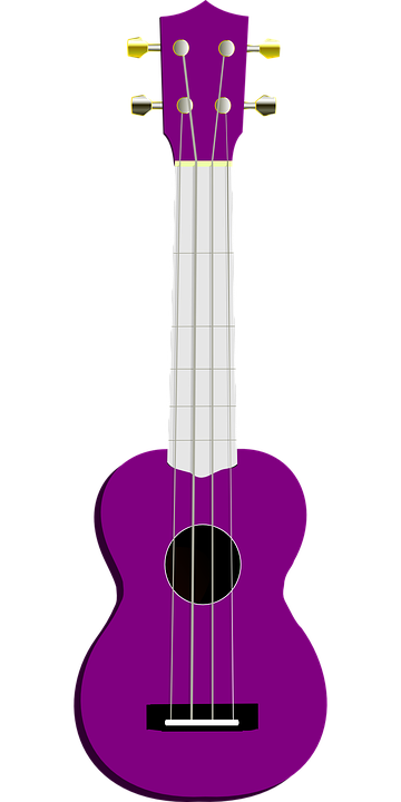 purple ukulele
