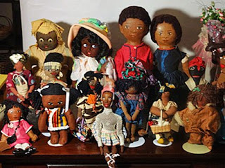 Collection of Black dolls  https://blackdollcollecting.blogspot.com/2016/02/black-doll-exhibit-scheduled-in.html