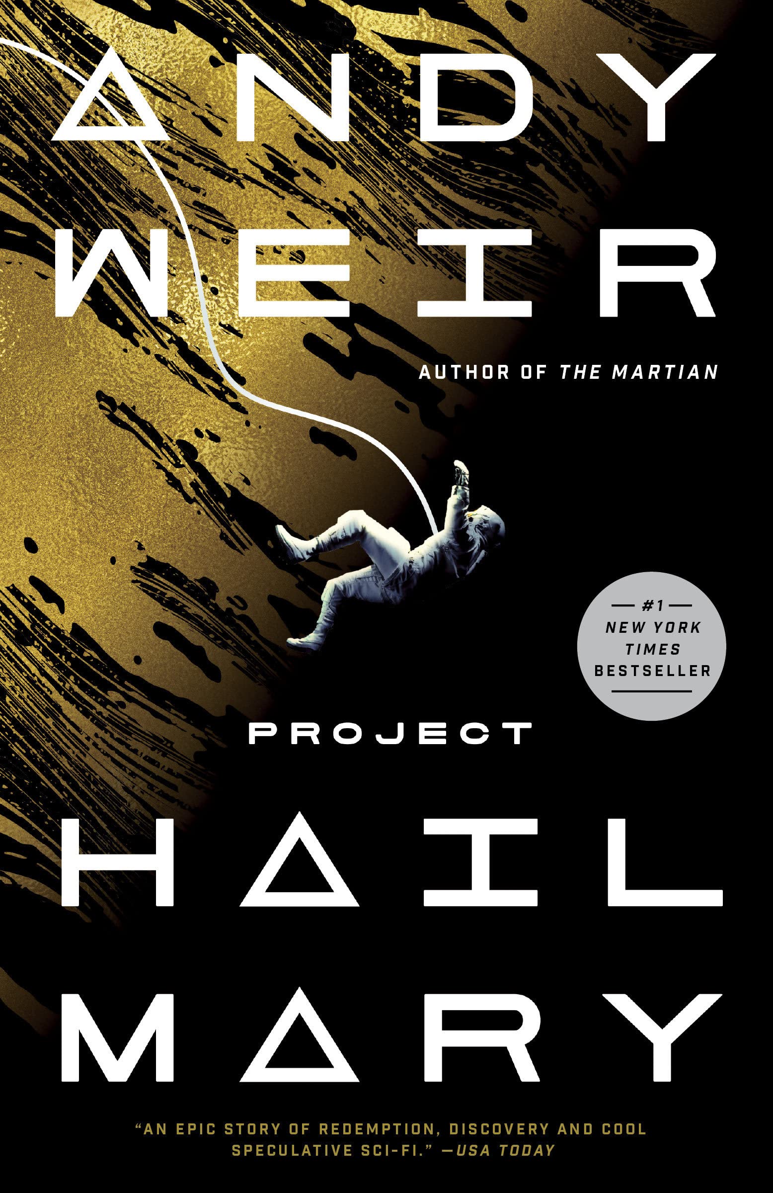 Book Cover of Project Hail Mary by Andy Weir
