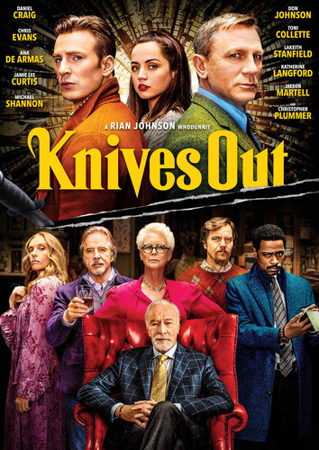 Knives Out DVD cover
