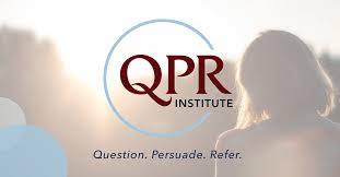 QPR written out on background of people with the words question, persuade and refer