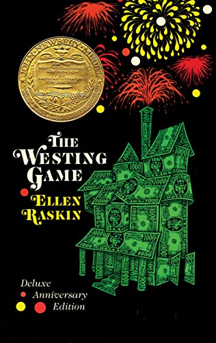 fireworks, house made out of money, Newbery Award seal