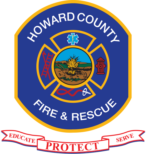 Logo for Howard County Fire and Rescue department