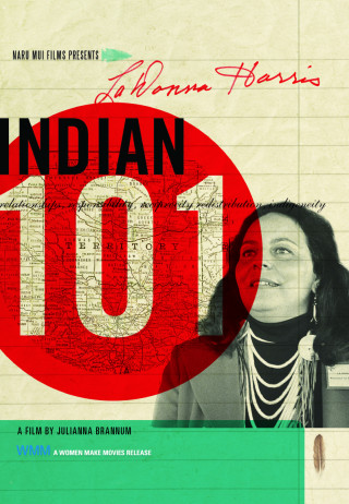 Poster LaDonna Harris Indian 101 film cover with picture of LaDonna Harris