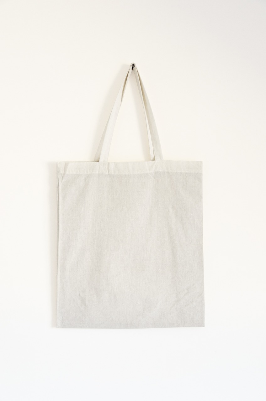 canvas bag on a white background