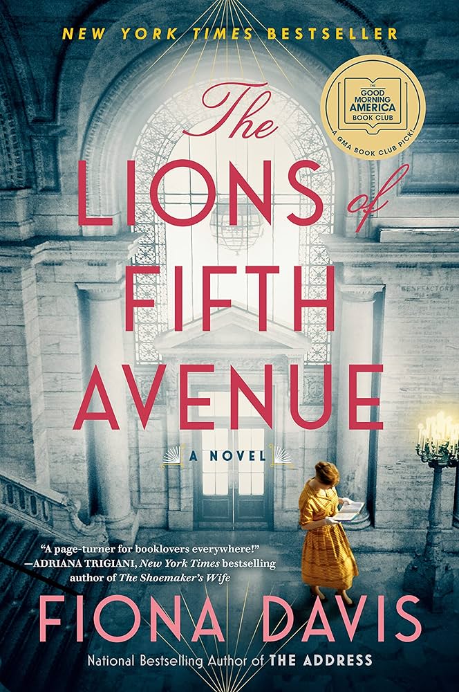Book cover of The Lions of Fifth Avenue