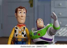 Woody and Buzz together