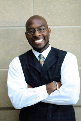 headshot of presenter Marcus Nicks