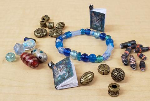 a selection of simple jewelry crafts