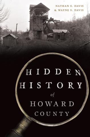 book cover for hidden history of howard county