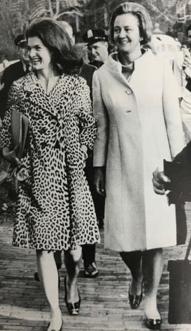 Jackie Kennedy and Katherine Graham 