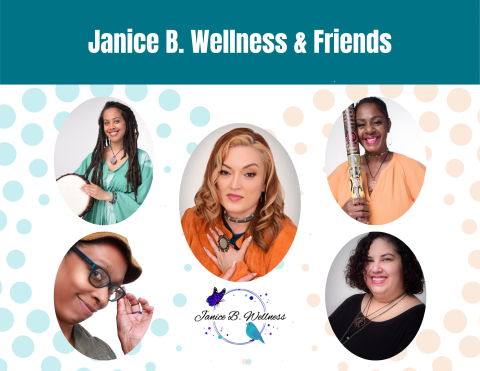 Pictures of people in the group called Janice B. Wellness and Friends.