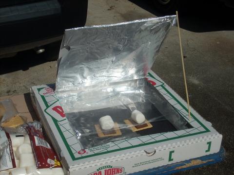 Pizza Box Solar Oven - Flickr - CC license