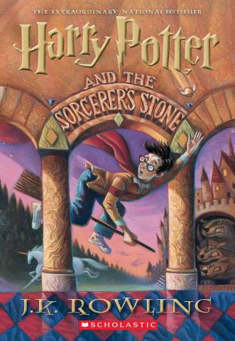 Harry Potter and the Sorcerer's Stone - Book Image