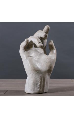 19th Century Plaster sculpture of a large hand.
