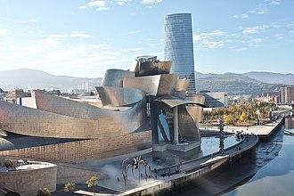 Image of the Guggenheim Museum of Bilbao, Spain