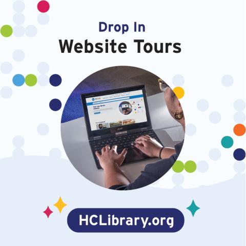 a person using the new website