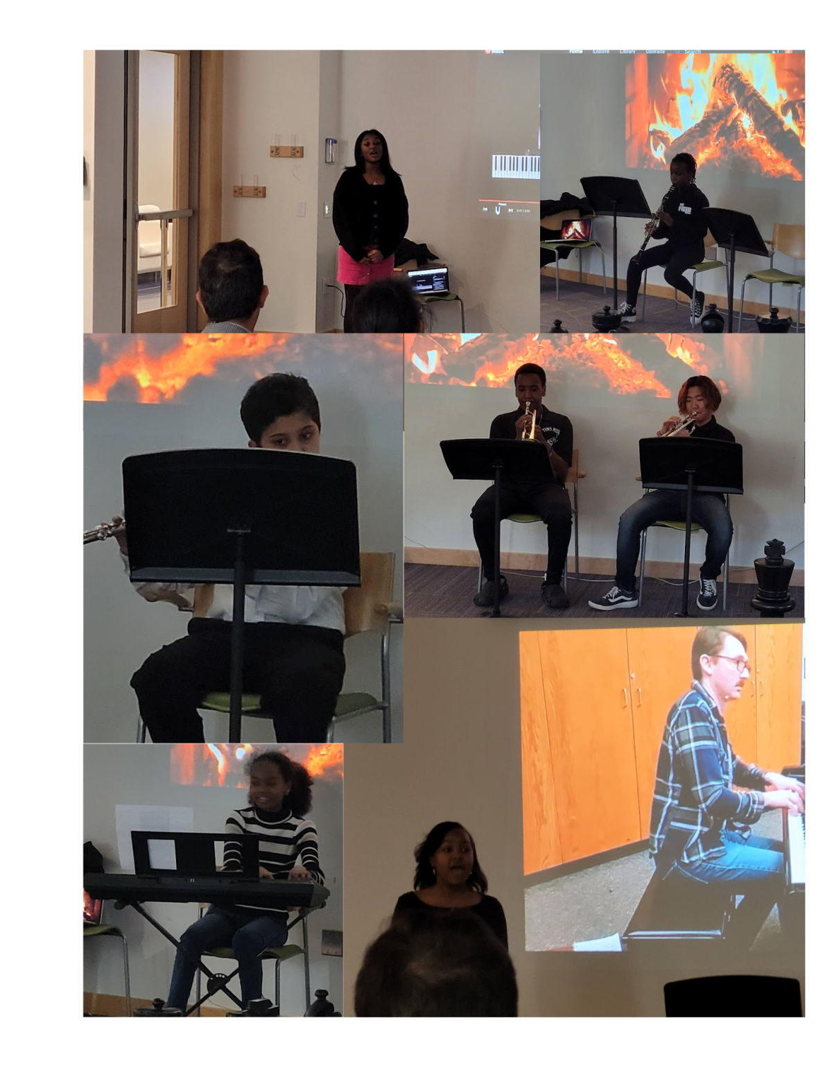 images of 2023 tvms concert at the elkridge branch