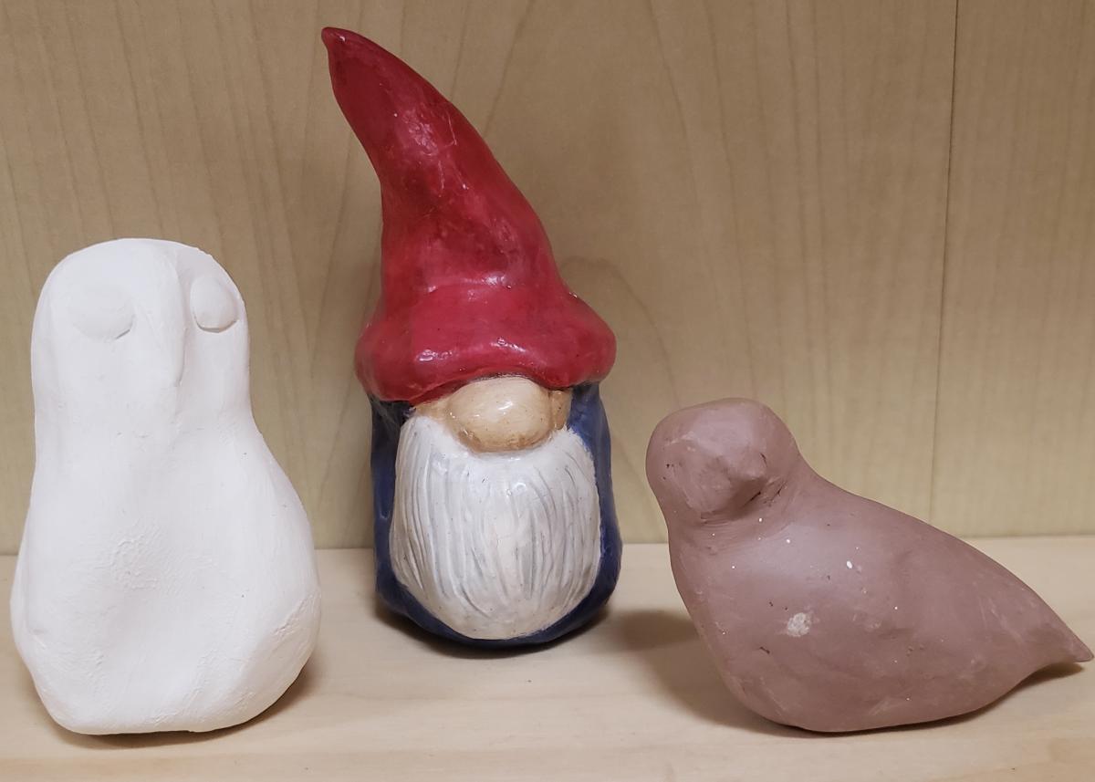 Clay figurines