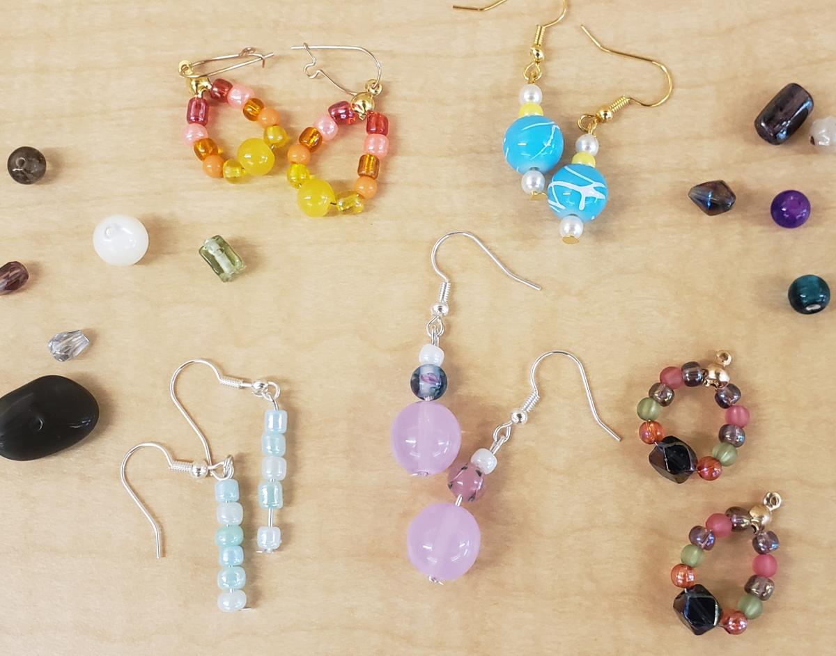 beaded dangles