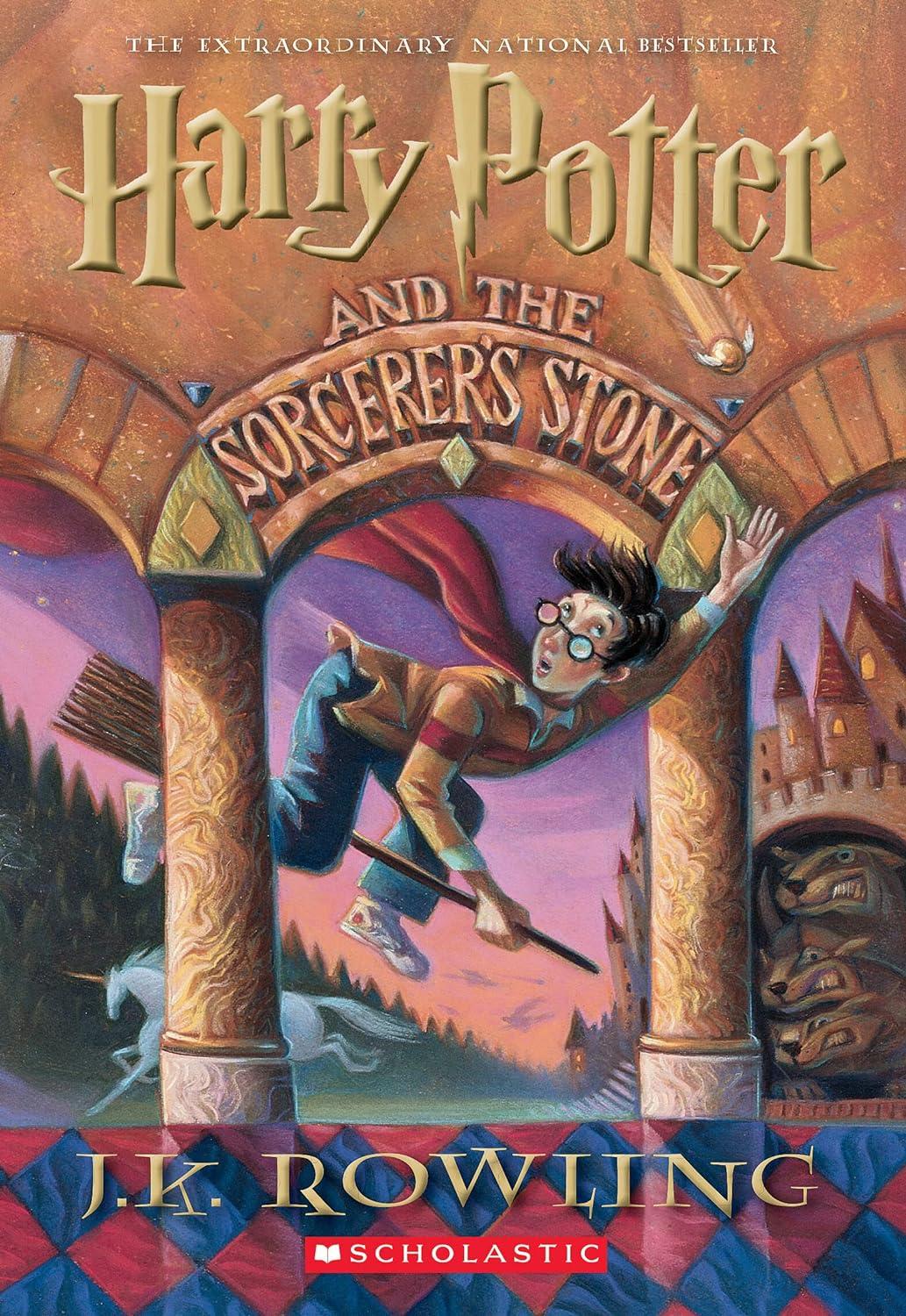 Harry Potter and the Sorcerer's Stone - Book Image