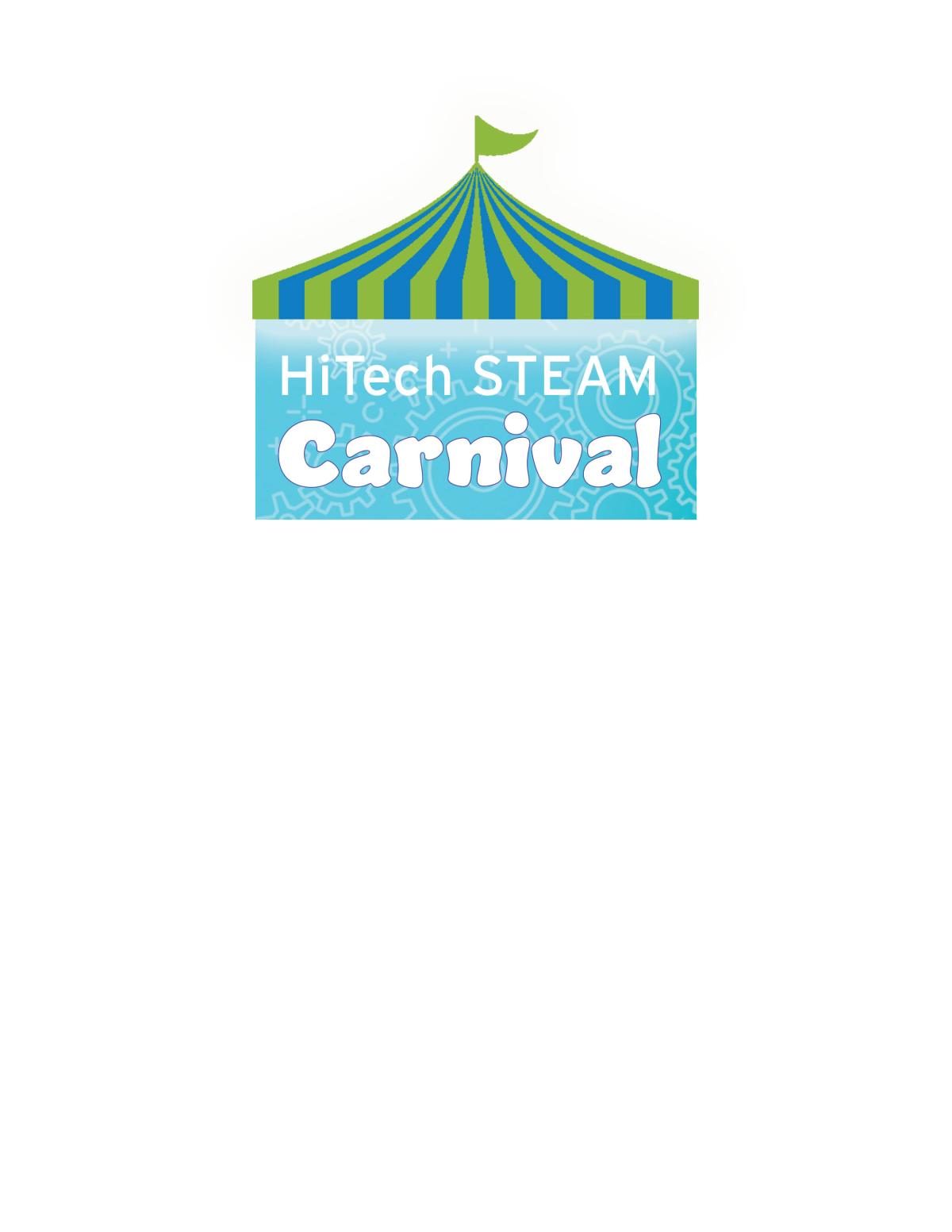 Carnival tent for STEAM Carnival