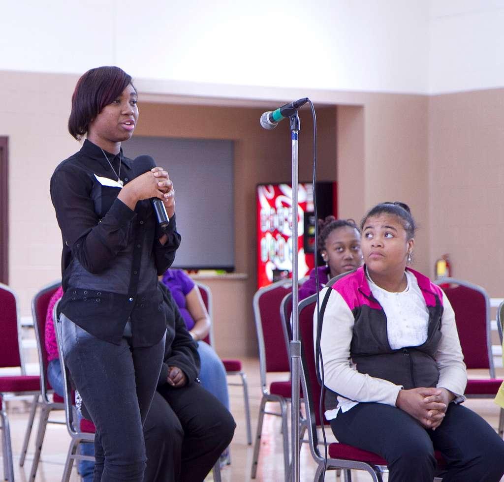 teen asking a question