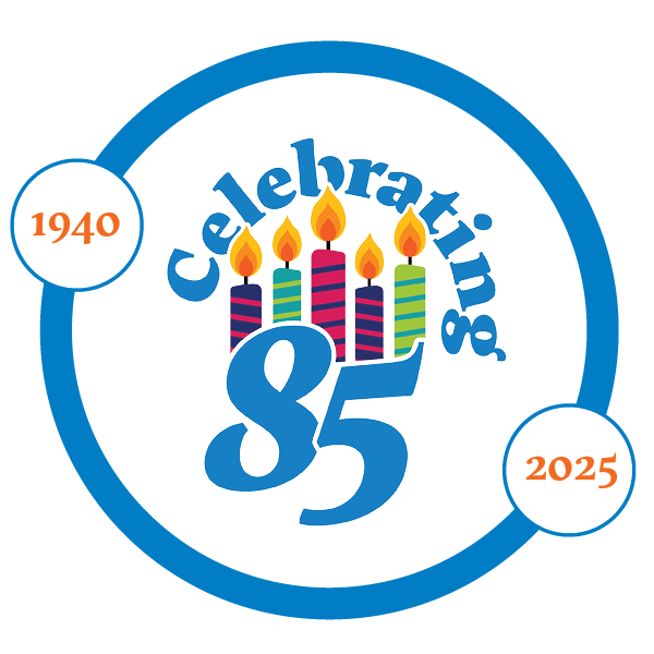 85th birthday logo