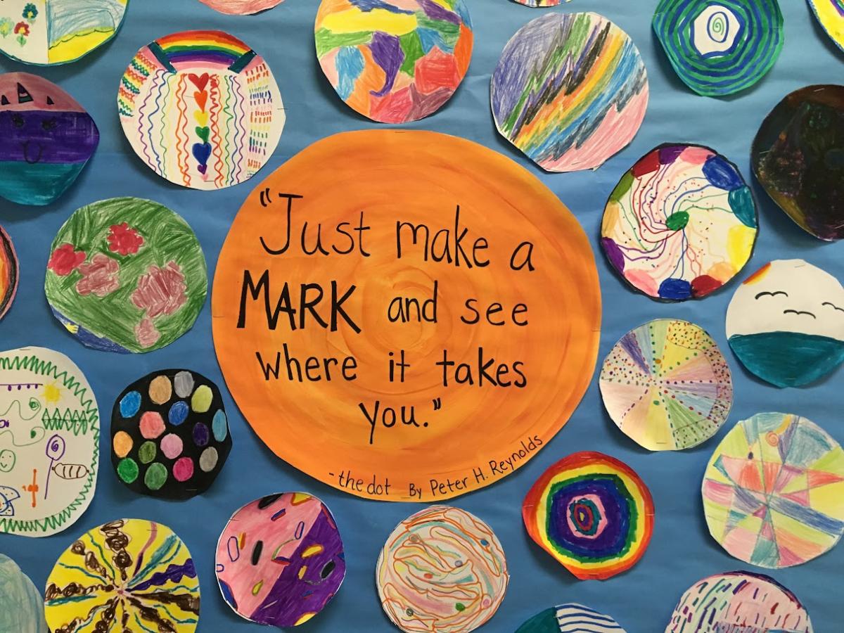 Just make a mark and see where it takes you.