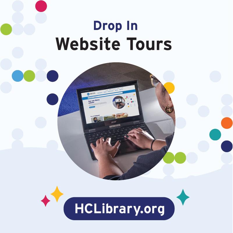 a person using the new website